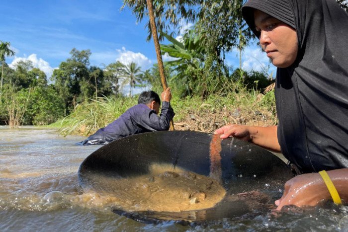 GoldenRiver: इस नदी में बहता​ है सोना, लोग सुबह से झोला लेकर आ जाते हैं