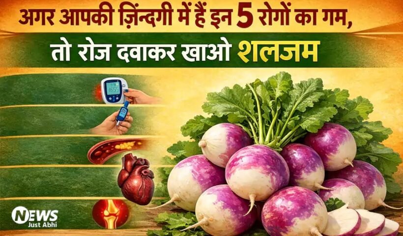 अगर आपकी ज़िन्दगी में है इन 5 रोगों का गम, तो रोज दबाकर खाओ शलजम, जरूर अपनाएँ और शेयर करे