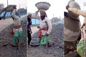 एकˈ पैर खोया लेकिन हिम्मत नहीं: दिव्यांग की मेहनत देख शर्म से पानी-पानी हो जाएंगे कामचोर लोग