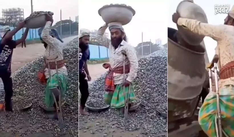 एकˈ पैर खोया लेकिन हिम्मत नहीं: दिव्यांग की मेहनत देख शर्म से पानी-पानी हो जाएंगे कामचोर लोग