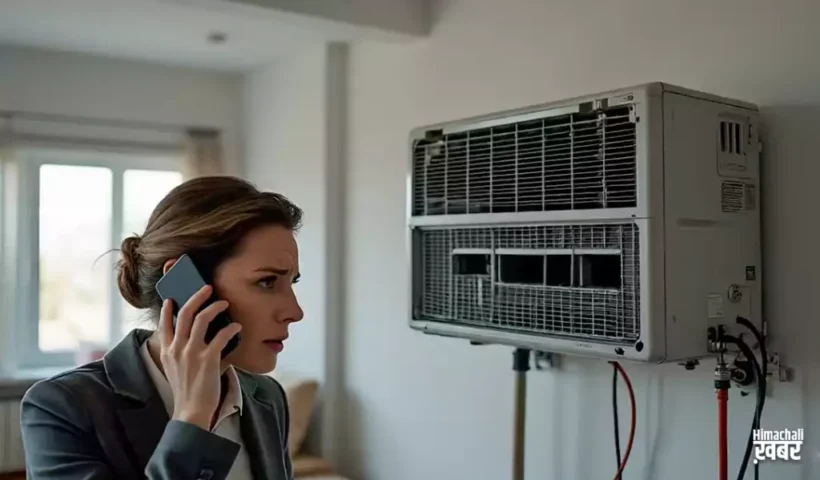 एककामकाजी महिला के घर का​ ए सी खराब हो गया । उसने मेकैनिक को फोन किया…