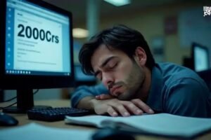 नींदˈ में गलती से दबा बटन बैंक क्लर्क ने ट्रांसफर कर दिए 2000 करोड़ फिर जो हुआ जानकर चौंक जाएंगे