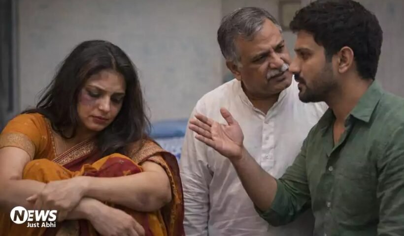 पूरी रात पत्नी को पीटता रहा बेरहम पति, लड़की के पिता ने कहा – दामाद करता है सिर्फ ये डिमांड..