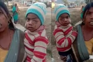 बच्चेˈ को उठाकर ले गया तेंदुआ, मां ललकारती हुई अकेले भीड़ गई, जाने फिर क्या हुआ, वीडियो देखें