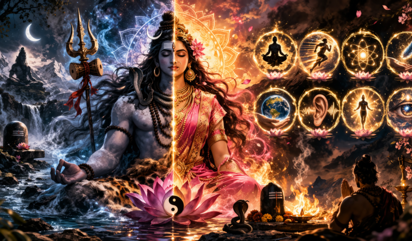 महादेव क्यों‍‍ कहलाए अर्धनारीश्वर? जानिए शिव-शक्ति के मिलन और 8 महा-सिद्धियों का गुप्त रहस्य!