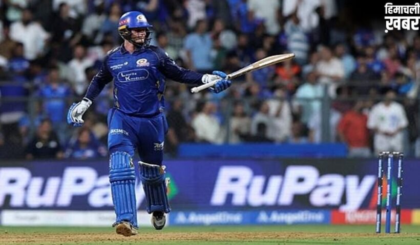 रयान रिकेल्टन ने जड़ा 44 गेंद पर शतक, सनथ जयसूर्या के 18 साल पुराने 2 रिकॉर्ड तोड़े