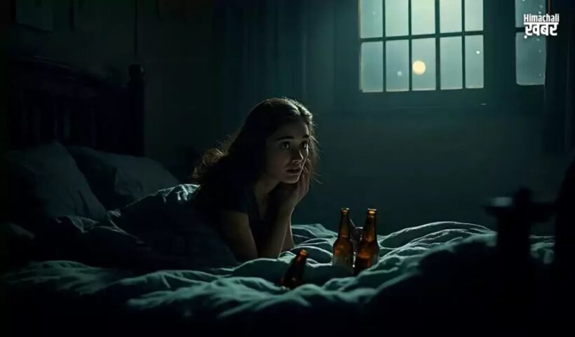 शराबˈ पीकर सोई लड़की आधी रात को नींद खुली तो बिस्तर पर जो दिखा हालत हो गई खराब