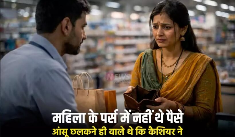 शॉपिंगˈ बिल चुकाने के लिए महिला के पर्स में नहीं थे पैसे, आंसू छलकने ही वाले थे कि कैशियर ने..