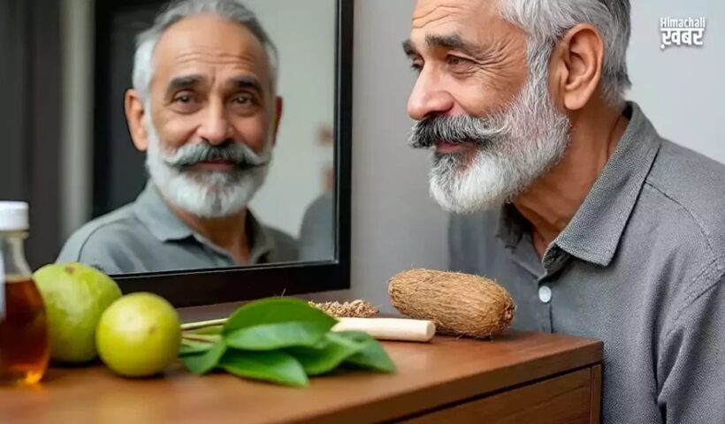 सफेद दाढ़ी-मूंछ के बालों से परेशान? घर बैठे ऐसे करें काले, बिना डाई और केमिकल