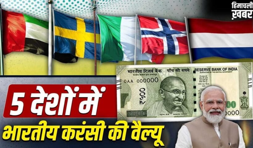 इटली, UAE, स्वीडन…भारत के 500 रुपए उन 5 देशों में कितने हो जाते हैं जहां जाएंगे PM मोदी?​