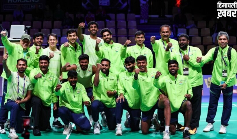 चीनी ताइपे को 3-0 से रौंद भारत थॉमस कप के सेमीफाइनल में, दो मैच पॉइंट बचाकर लक्ष्य सेन बने हीरो