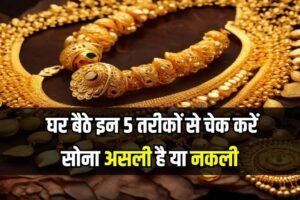 ​​कहीं नकली सोना तो नहीं ले आए? घर बैठे इन 5 तरीकों से करें जांच​​​​​