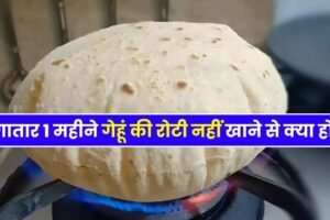​​लगातार 1 महीने गेहूं की रोटी नहीं खाने से क्या होगा एक्सपर्ट ने बताई जरूरी बात​​​​​